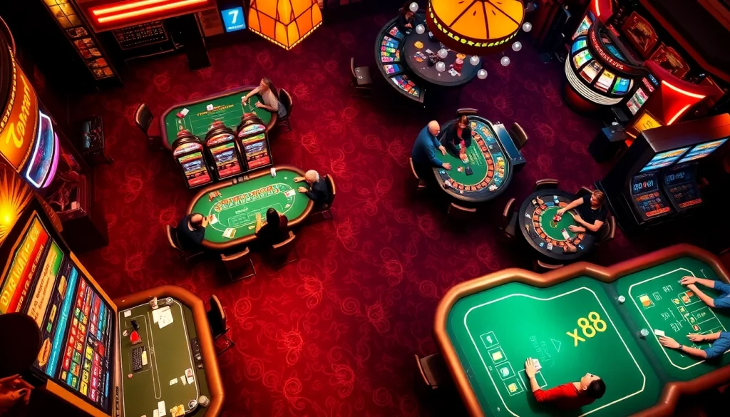 Experience the thrill of high-stakes gambling at https://xx88.xyz/ with vibrant casino tables and engaging players.